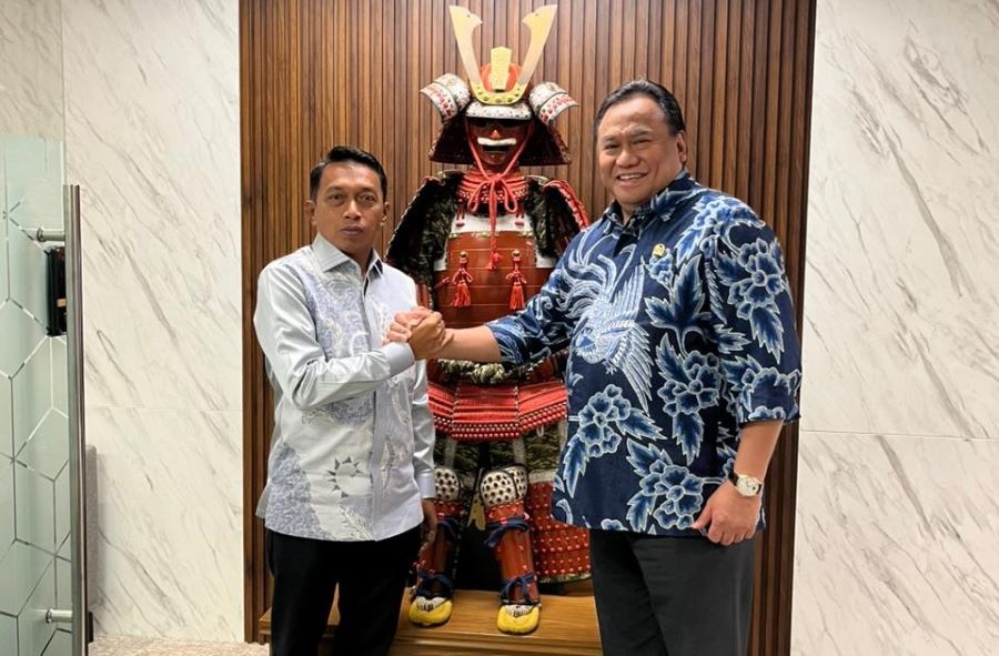 Gobel dan Syahar Bahas Kerja Sama Pertanian Gorontalo-Sidrap